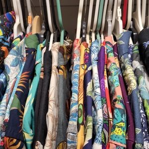 Men's Hawaiian shirts M and L